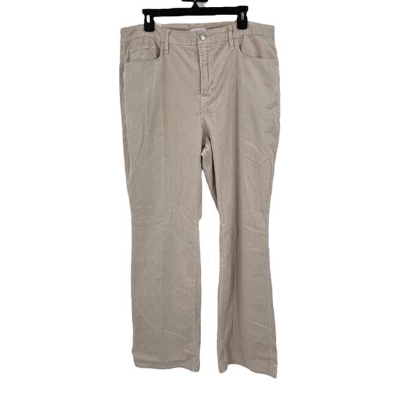 Good American GCBC090T Good Classic slim Bootcut Corduroy Pants Size 18 - Picture 1 of 7